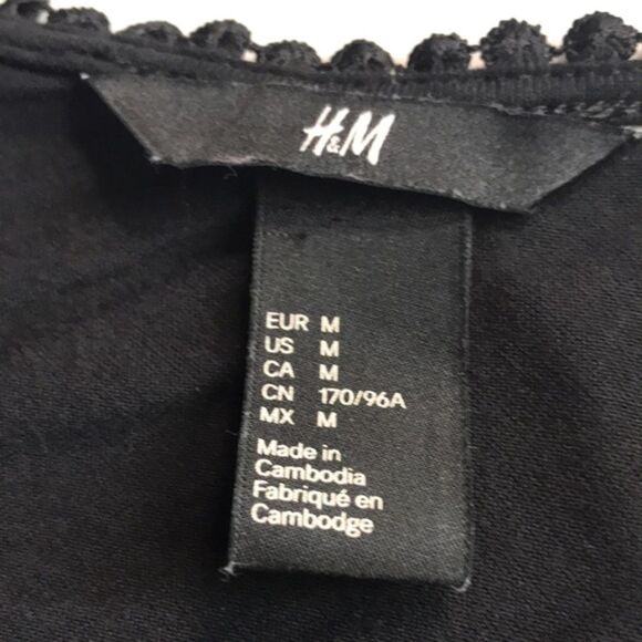 H&M Black sleeveless Tunic Top - Picture 7 of 11